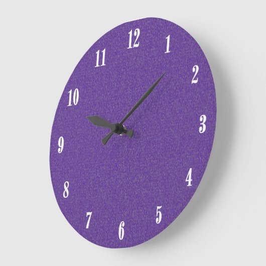 Horloge mauve (Angle)
