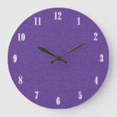 Horloge mauve (Recto)
