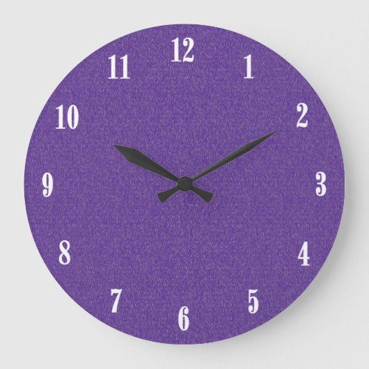 Horloge mauve (Recto)