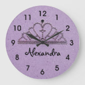 Horloge mauve Tiara Princess (Recto)