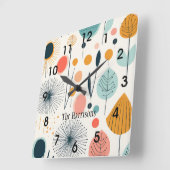 Horloge MCM Rétro Botanique (Angle)