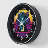 Horloge Mécanique Robotique Main Moderne | (Angle)