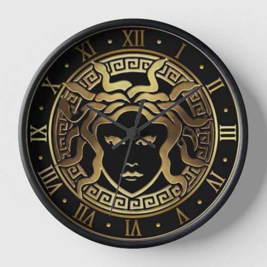 Horloge Medusa Abstrait (Recto)