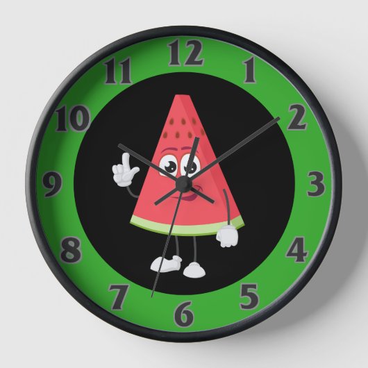 Horloge Melon d'eau (Recto)