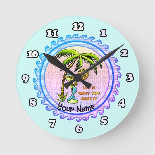 Horloge Mermaid Good Life (Recto)