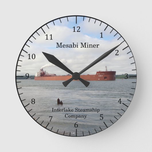 Horloge Mesabi Miner (Recto)