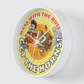 Horloge Mess avec le Bull... (Angle)