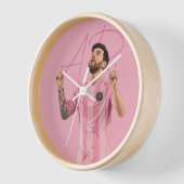 Horloge Messi - Inter Miami - mettez vos initiales (Angle)