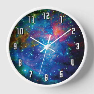 Horloge Messier 42 nébuleuse d'Orion infrarouge photo spat