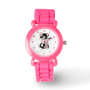 Horloge met Mooie Kat