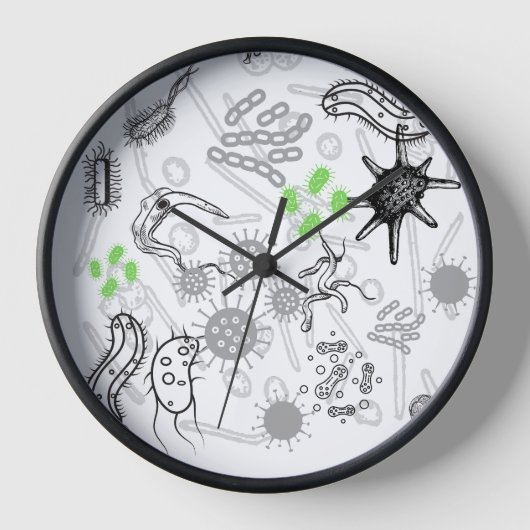 Horloge microbe (Recto)