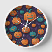 Horloge Midnight Pumpkin Wall Clock (Recto)