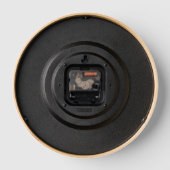 Horloge mignon amateurs de hérisson ajouter nom (Verso)