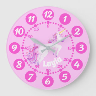 Horloge mignonne de blanc de rose d'art de la