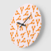 Horloge mignonne du homard (Angle)