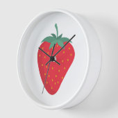 Horloge mignonne du mur de fraise (Angle)