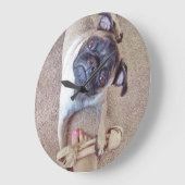 Horloge mignonne face Carlin (Angle)