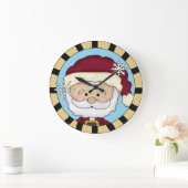 Horloge mignonne Père Noël (Maison)