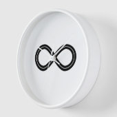 Horloge Minimalisme infini intemporel (Angle)