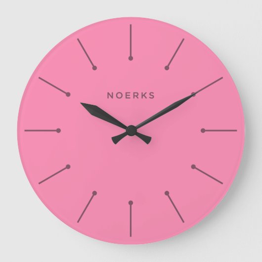 Horloge Minimaliste Noirva (Recto)