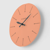 Horloge Minimaliste Noirva (Angle)