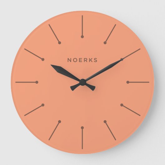 Horloge Minimaliste Noirva (Recto)
