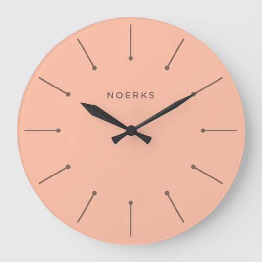 Horloge Minimaliste Noirva (Recto)