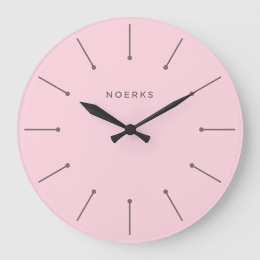 Horloge Minimaliste Noirva (Recto)