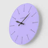 Horloge Minimaliste Noirva (Angle)
