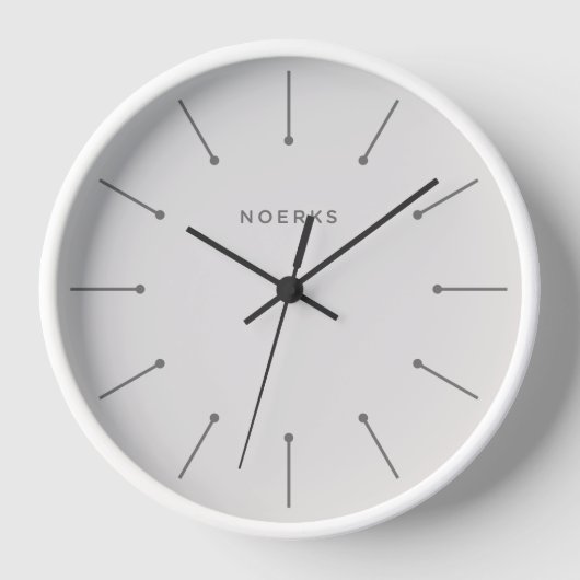 Horloge Minimaliste Noirva (Recto)