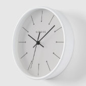Horloge Minimaliste Noirva (Angle)