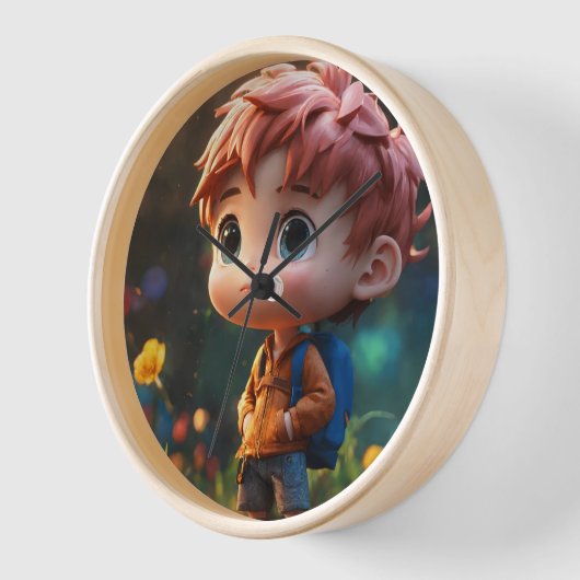 Horloge Mode d'horloge murale (Angle)