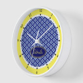 Horloge Modèle floral (Angle)