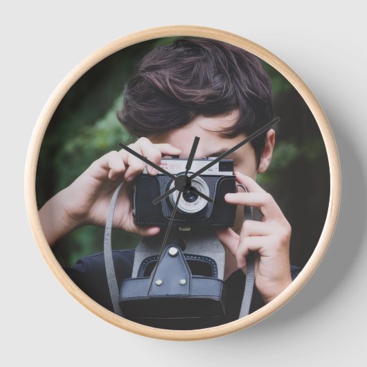 Horloge Modern Minimalist Wall Clock (Recto)