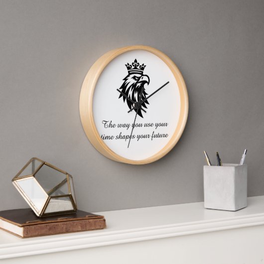 Horloge "Modern Number Line Wall Clock Home and Office (Bureau)