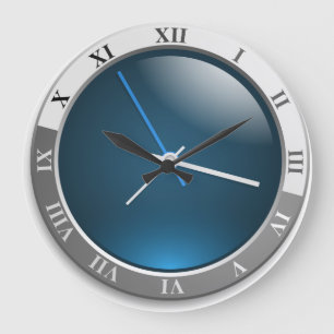 horloge moderne, horloge murale, horloge industrie