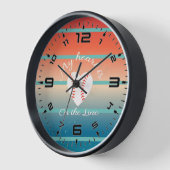 Horloge Mon Coeur Est En Ligne (Angle)