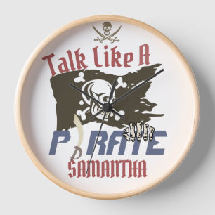 Horloge Mon trésor   International Talk Like a Pirate day