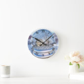 Horloge mondiale de snowflacon (Maison)