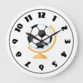 Horloge mondiale du ballon de football (Recto)