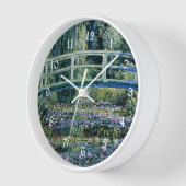 Horloge Monet - Nappes à eau et pont japonais (Angle)