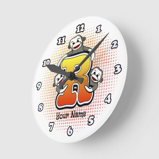 Horloge Monogram R Sock Monkey (Angle)