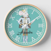 Horloge Monogramme Noisette Bleu (Recto)