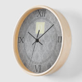 Horloge Monogramme Vintage jaune (Angle)
