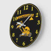 Horloge monsterpillar grote klok (Hoek)