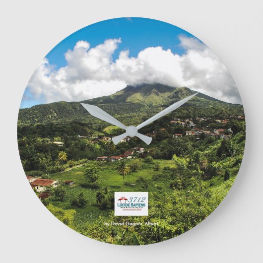 Horloge Montagne Pelée de Martinique (Recto)