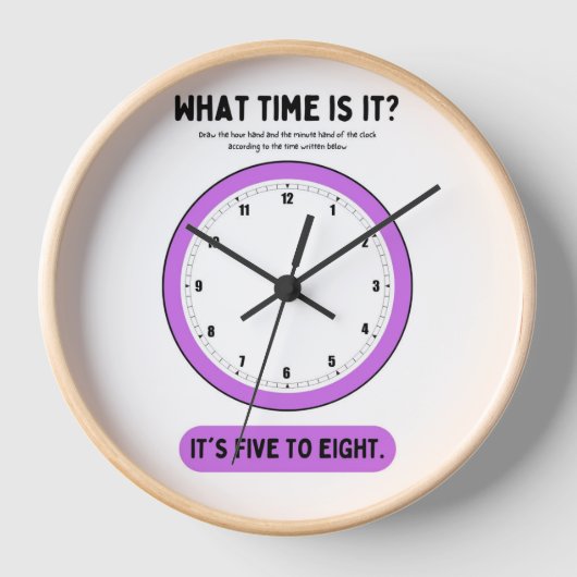 Horloge montre (Recto)