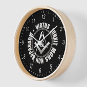 Horloge Montre de symbole masonic (Angle)