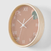 Horloge Montre-Pastel élégante (Angle)