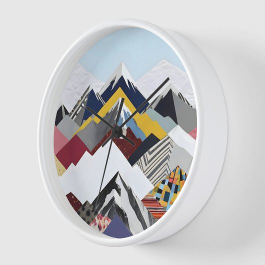 Horloge Monts Snowcap (Angle)